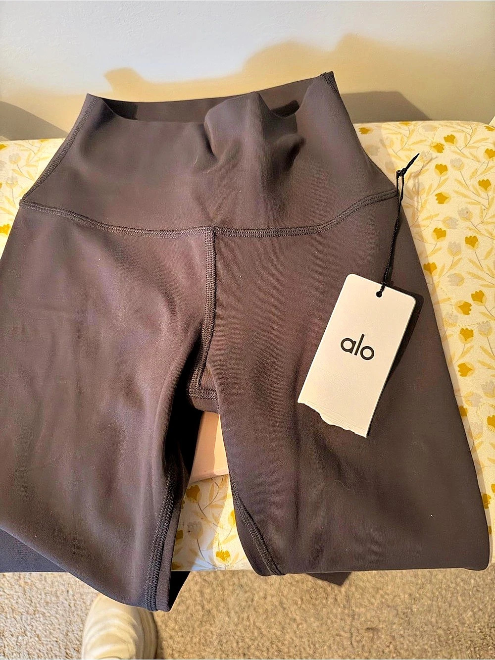 Alo Brown Gray Leggings Size XS NWT